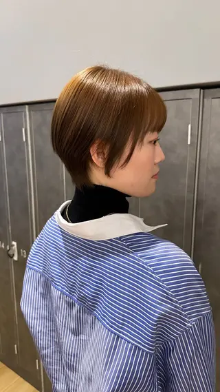 ショート GIEN 西宮ガーデンズプラス所属・中尾 碧斗のヘアスタイル