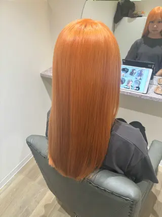 ロング 中田 渚のヘアスタイル