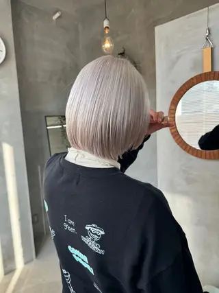 ショート カラー デザイン/レイヤー Kaito🐩/栄のヘアスタイル