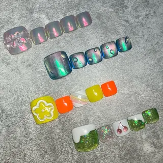 ネイル haleyume所属・shino🌟 痛ネイルのネイルデザイン