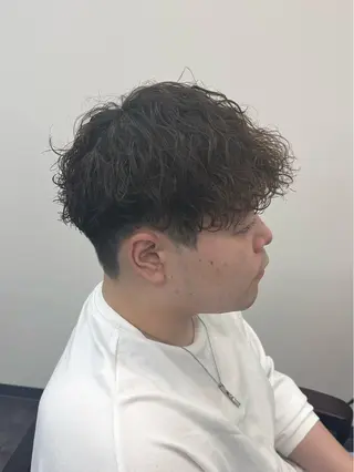 パーマ 柏メンズカットパーマ NO.1タイチのヘアスタイル
