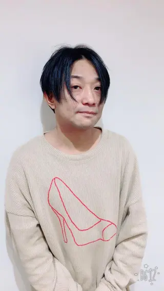 ショート メンズ ウルフカット／吉村 桃子のヘアスタイル