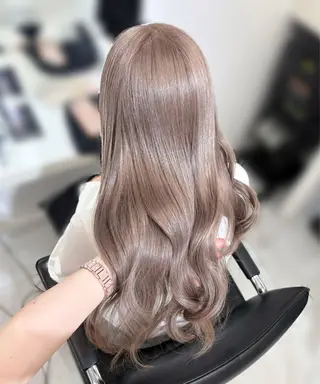 ロング 艶髪🤎透明感カラー 渋谷/ririkaのヘアスタイル