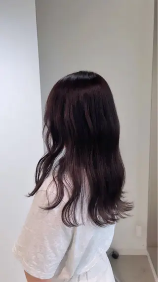 ロング カラー EIGHT　樹梨 ／韓国ヘア🩶のヘアスタイル