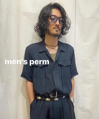 ショート パーマ メンズ Pia hair Design Yakuin所属・松尾太樹 【pia】福岡美容室のヘアスタイル