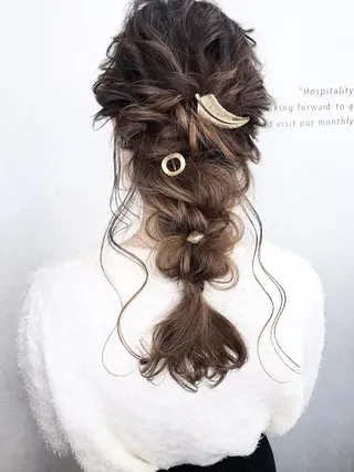 ヘアアレンジ 河合 真理子のヘアスタイル