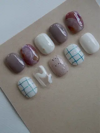 ネイル SHIRO lien nail所属・hiromi SHIROlienのネイルデザイン