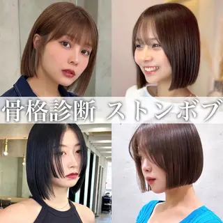 ショート カラー 莉乃/縮毛矯正/髪質 改善/艶カラーのヘアスタイル