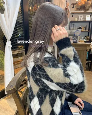 ロング カラー レイヤー/顔周り /AKARIのヘアスタイル