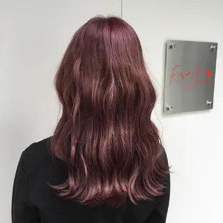 セミロング カラー 艶髪サラサラカラー 🌈前原健吾のヘアスタイル