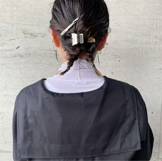 ミディアム ハイトーン/ 髪質改善/ヒロタリカのヘアスタイル