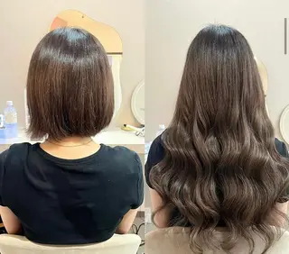ロング Mila Makiのヘアスタイル