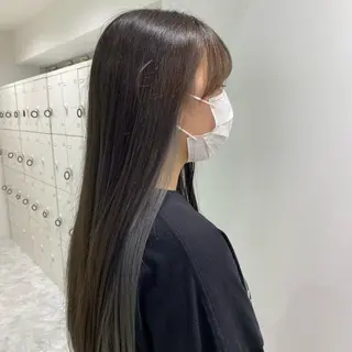 ミディアム カラー パーマ ヘアアレンジ メンズ キッズ ネイル マツエク・マツパ Lumo所属・💖横浜ブリーチなし 💖MIHOのヘアスタイル