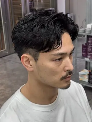 パーマ メンズ パーマ支持率No.1 ❤️‍🔥安成弾のヘアスタイル