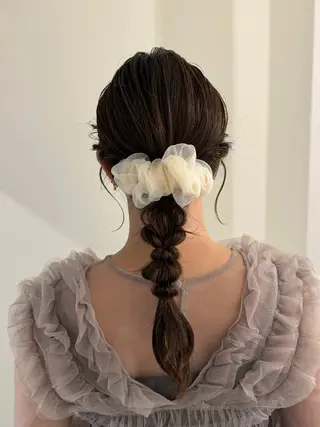 ヘアアレンジ 内沼 恵留菜のヘアスタイル