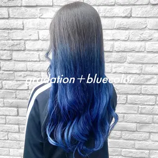 カラー 💙mai🫧 縮毛矯正・ハイライトのヘアスタイル