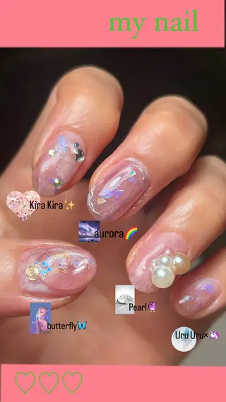 ネイル lady bird yoshieのネイルデザイン