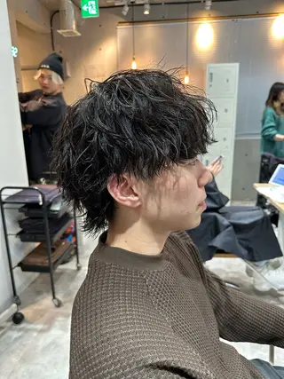 メンズ 💎メンズカット ／フェザー／細野💎のヘアスタイル