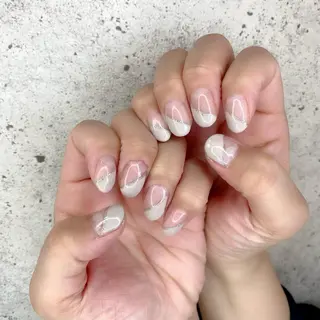 ミディアム カラー パーマ ヘアアレンジ メンズ キッズ ネイル マツエク・マツパ Salon Ｋのネイルデザイン