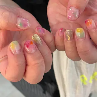 ネイル 栗田 ゆう子のネイルデザイン