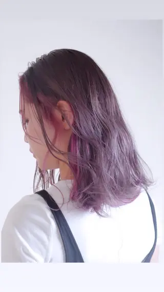 セミロング アトレ梅田 amiのヘアスタイル