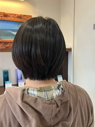 ショート 平川 かなこのヘアスタイル