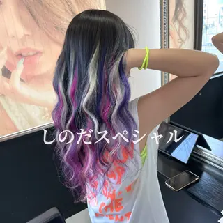 ロング ヘアアレンジ 🦖店長🦖pino #しのだスペシャルのヘアスタイル