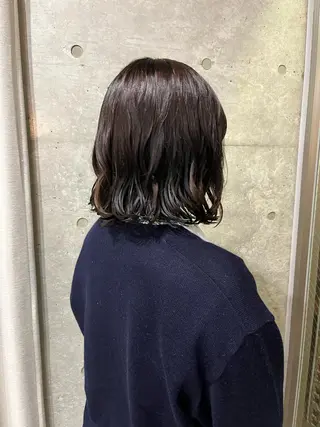 ショート パーマ ロングパーマ木村 ボブパーマのヘアスタイル