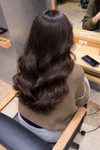 ロング ヘアアレンジ Inity／ きたい みゅうのヘアスタイル