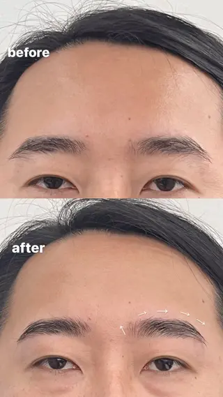 メンズ アイブロウ カルフールリル 草加所属・草加/ miyu 🫧の眉毛・アイブロウイメージ