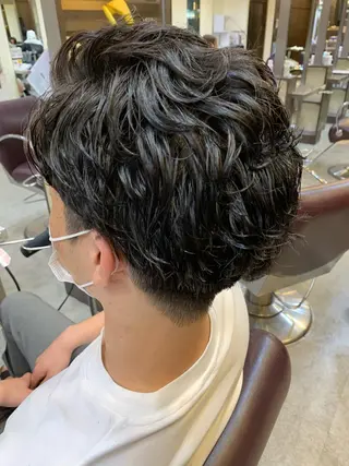 メンズ 平野 優奈のヘアスタイル