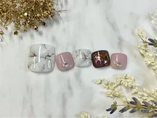 ネイル ネイルPetit Ribbonのネイルデザイン