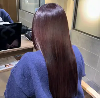 ロング カラー 瀧 穂乃香のヘアスタイル