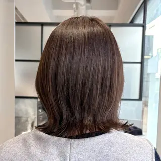 ミディアム カラー DX SHARE SALON所属・matka白髪ぼかし 大人ヘア/KEIKOのヘアスタイル