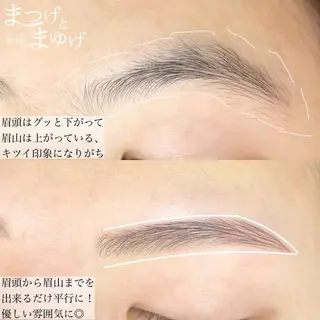 アイブロウ まつげとまゆげ天王寺 naho🫐のマツエク・マツパデザイン