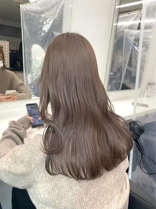 ロング カラー パーマ ヘアアレンジ メンズ キッズ ネイル マツエク・マツパ アイブロウ SKILL ikebukuro所属・✂️メンズカット ひろき✂️のヘアスタイル