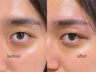 アイブロウ ulu beautysalon所属・アイブロウモデル募集 Yukiの眉毛・アイブロウイメージ