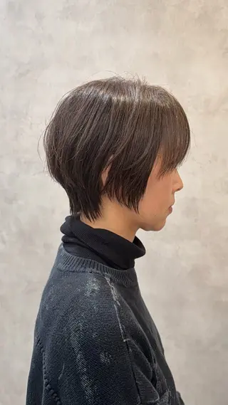 ショート 森本峻介 ボブ/透明感カラーのヘアスタイル