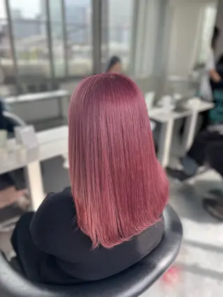 ミディアム カラー 野崎/カラー特化 /天王寺のヘアスタイル