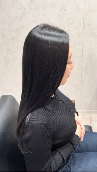 ロング 髪質改善ストレート Kantaのヘアスタイル