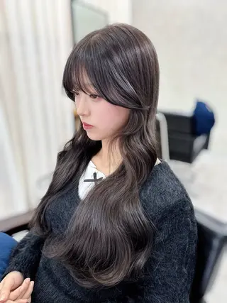 ロング カラー 木村 美紅のヘアスタイル