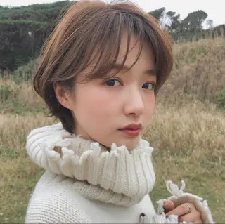 ショート カラー ショート/ボブ特化 相良 真子のヘアスタイル