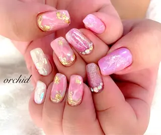 ネイル orchid ♡オーキッドのネイルデザイン