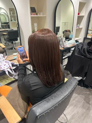 ミディアム カラー cocotte 💟草間紫音💟のヘアスタイル