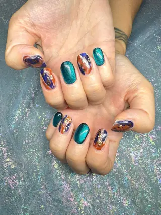 ネイル nail spaß所属・WAKALU .のネイルデザイン