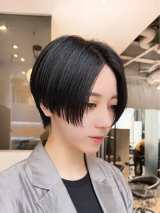 カラー メンズ ありあ【カット、 パーマモデル】のヘアスタイル
