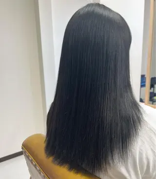セミロング カラー パーマ ヘアアレンジ 松本 菜那のヘアスタイル