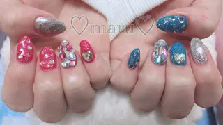 ネイル まるみ ♡のネイルデザイン