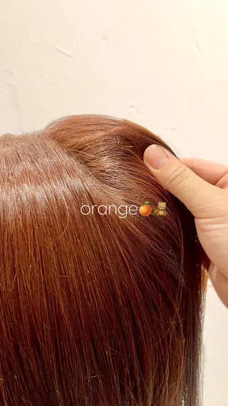 カラー かわいいを＋🎀☘️ 上品hair/ 星愛のヘアスタイル