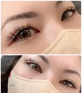 マツエク・マツパ mof.(モフ) Horieのマツエク・マツパデザイン